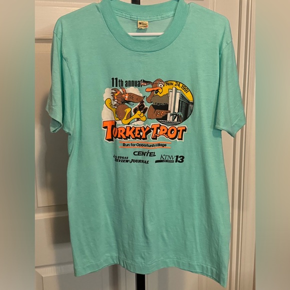 VTG Screen Stars ‘91 Turkey Trot Tee - Picture 1 of 3